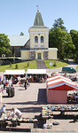 Kirkkonummen keskusta on kasvanut Pyhän Mikaelin kirkon ympärille.
